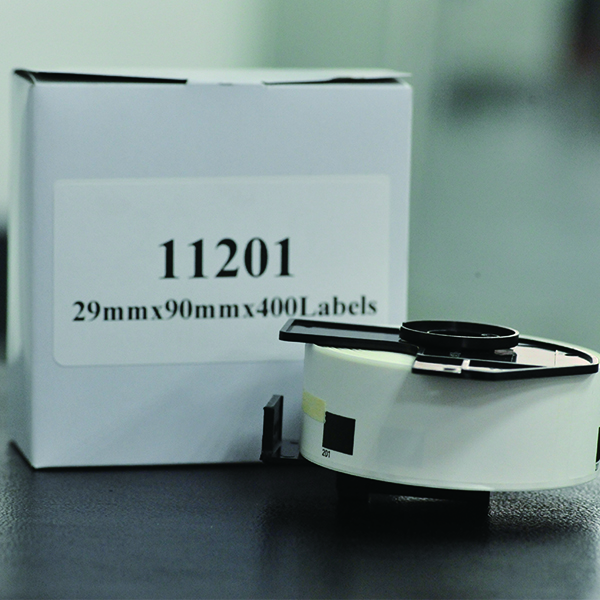 factory low price Warning Label -
DK 11201 brother compatible label 29X90MM 400pcs per roll – Inlytek detail pictures