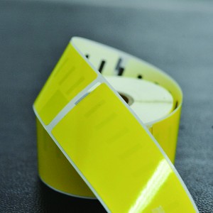 Factory supplied Thermal Adhesive Shipping Label -
 Yellow dymo 99012 labels – Inlytek