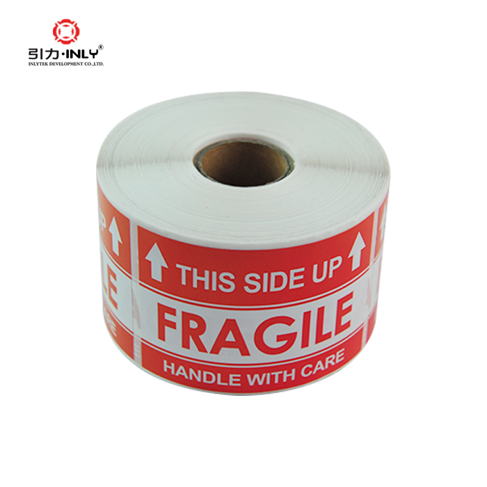500 labels 4"x6" Fragile stickers rolls caution label
